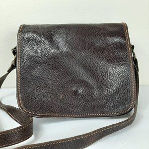 Ciolo Firenze Brown Crossbody Leather Italy HandBa